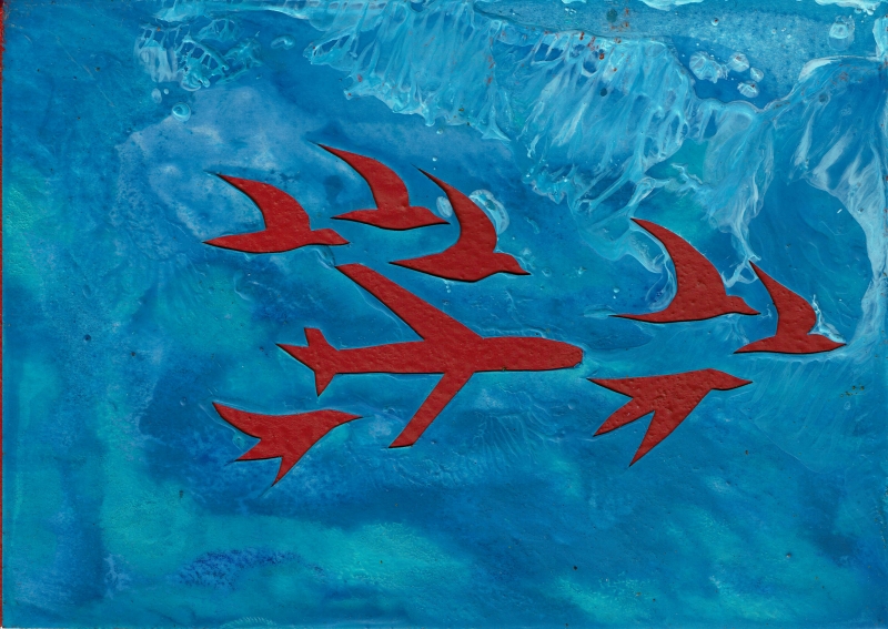 I'll Fly Away in the Morning No. 26 by artist R.J. Armstrong